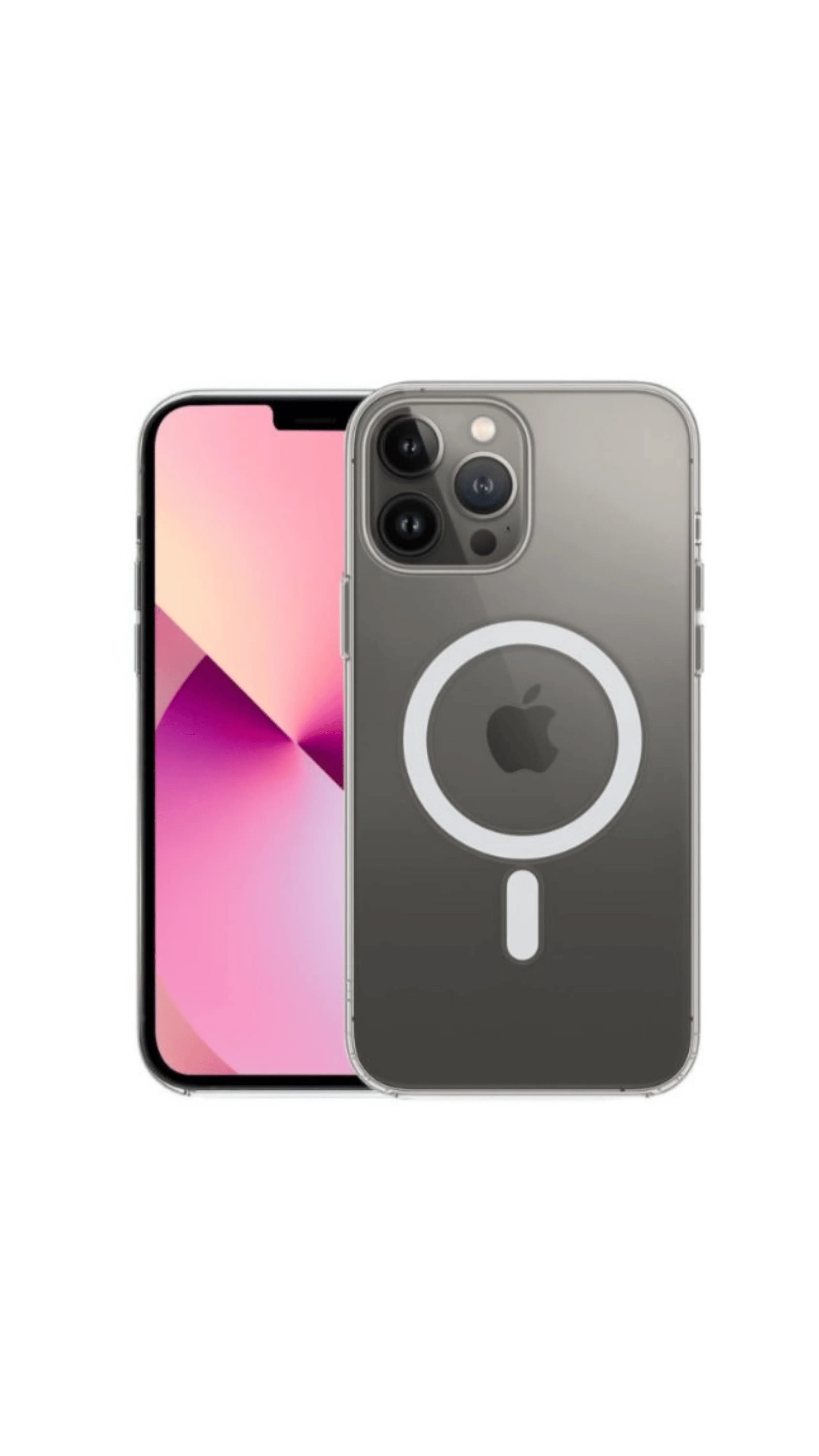 Capa para iPhone Trasparente Com Magsafe