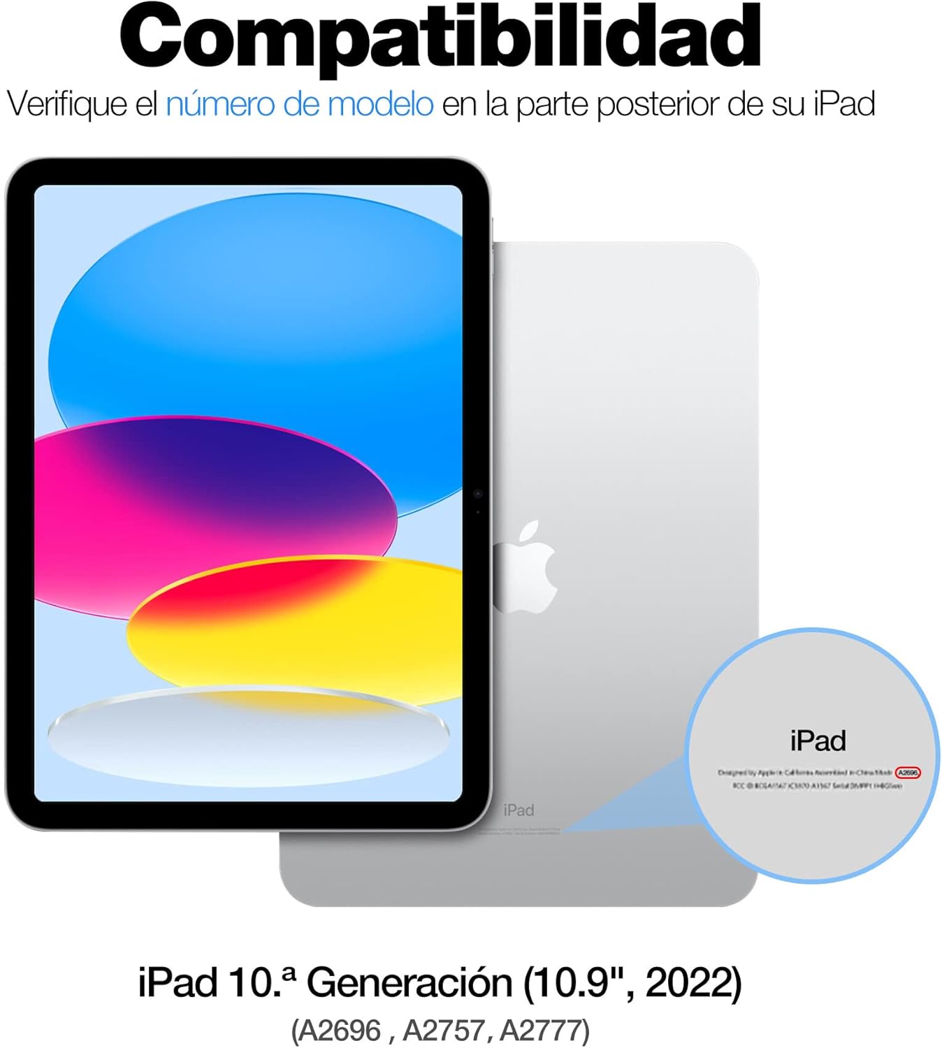 Teclado para Ipad 10ª Geração 10.9