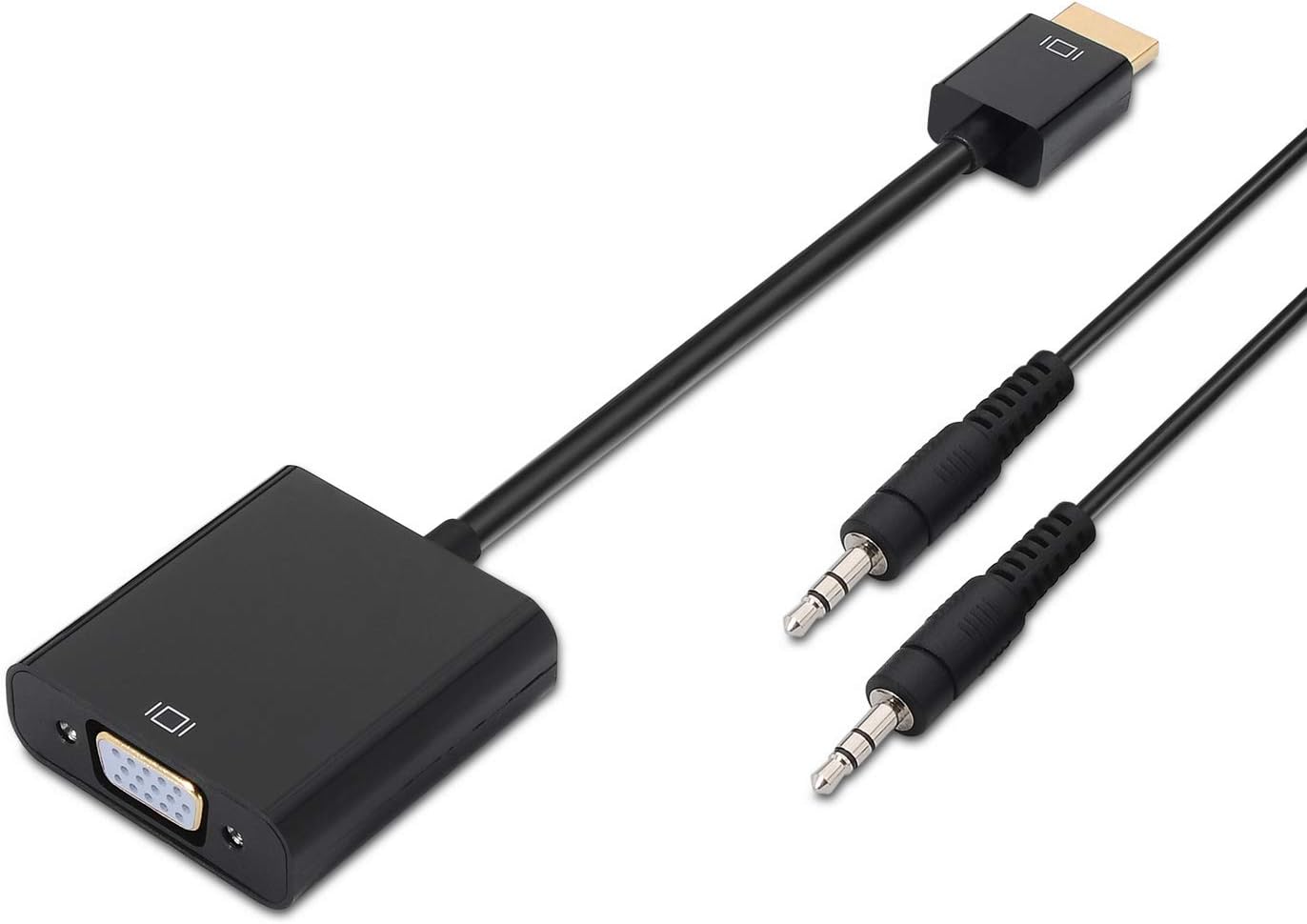 Aisens A122-0126 Adaptador HDMI para SVGA com Áudio Macho/Fêmea