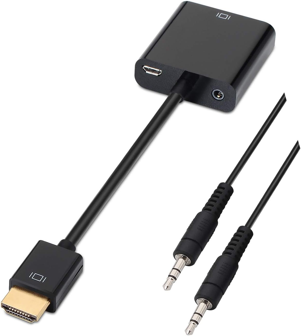 Aisens A122-0126 Adaptador HDMI para SVGA com Áudio Macho/Fêmea