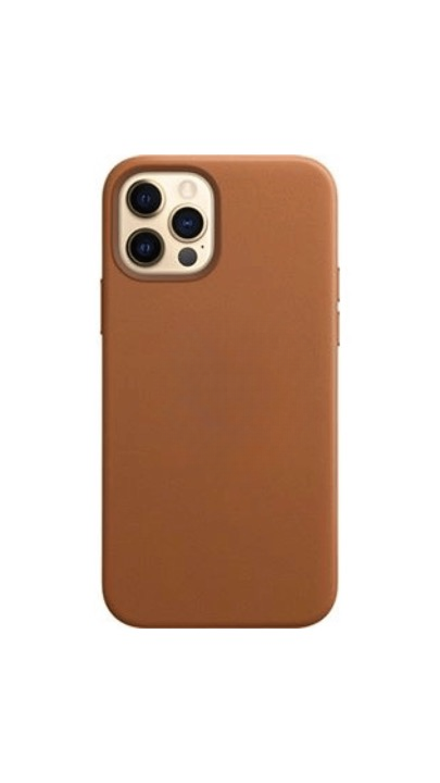 Capa para iPhone Leather Com Magsafe