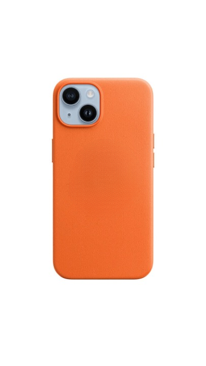 Capa para iPhone Leather Com Magsafe