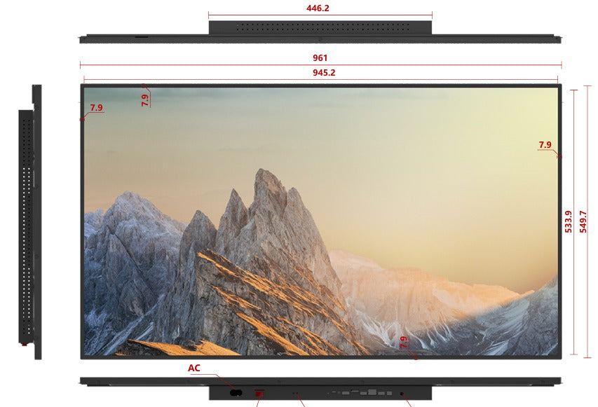 Refurbished 43" Professional Monitor