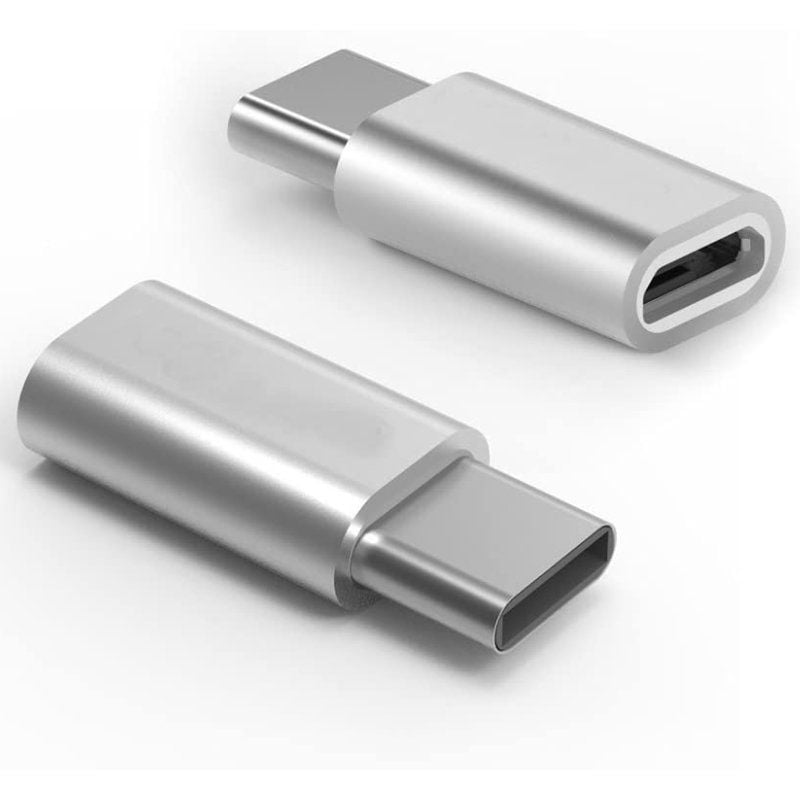 Adaptador Micro USB 3GO A201 Fêmea Micro USB - Macho USB Tipo C