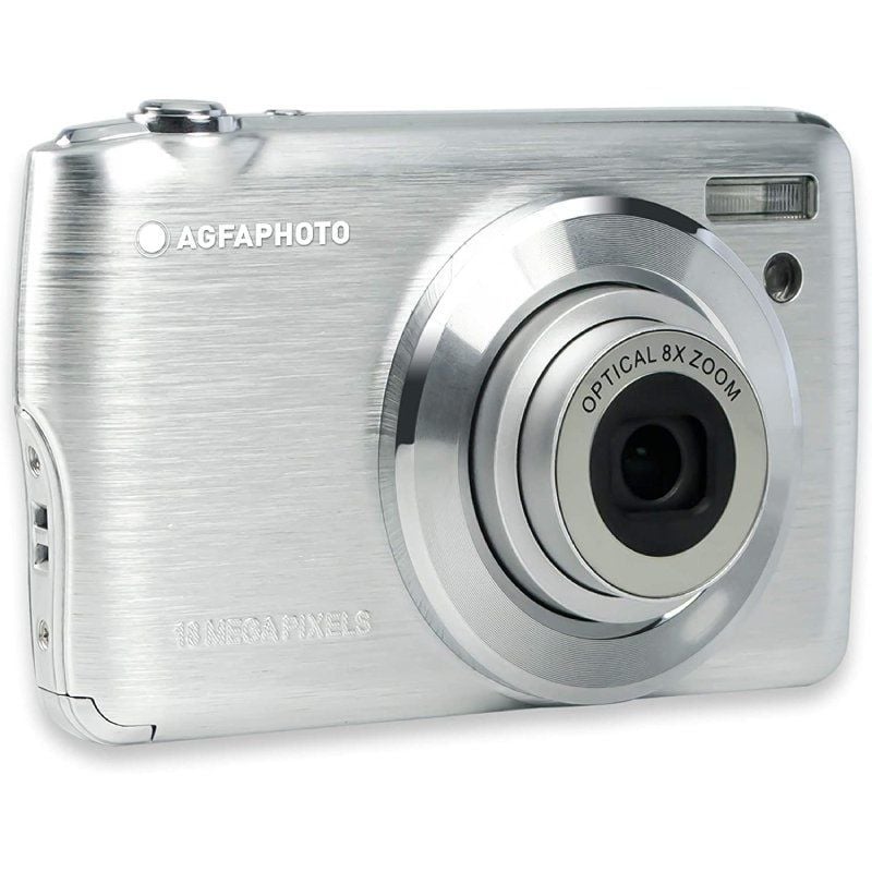 Máquina Fotográfica Digital Agfaphoto Realishot DC8200 / 18MP / Prata