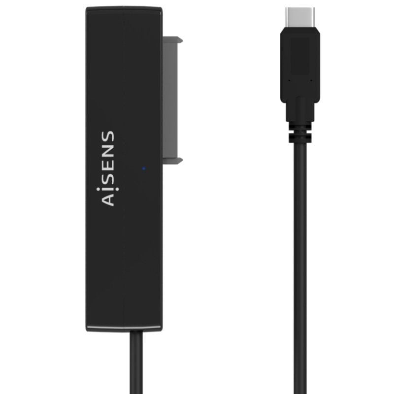 Adaptador de Unidade de Disco Rígido Aisens Ase-35c02b 2,5" / 3,5" / USB Tipo C - SATA / com Fonte…