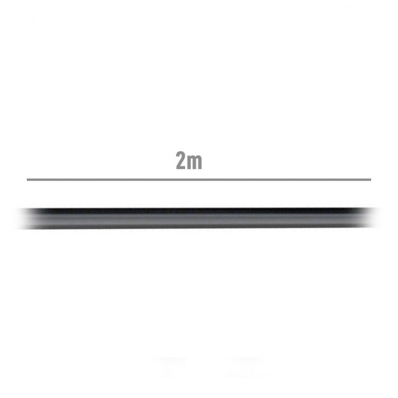 Cabo USB 2.0 Tipo C Aisens A107-0052 / USB Tipo C Macho - USB Macho / Até 9W / 625mbps / 2m / Preto