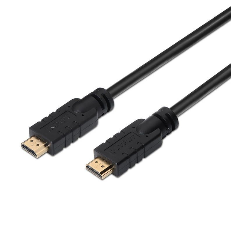 Cabo HDMI Aisens 1.4 A119-0103 / Macho HDMI - Macho HDMI / 15m / Preto