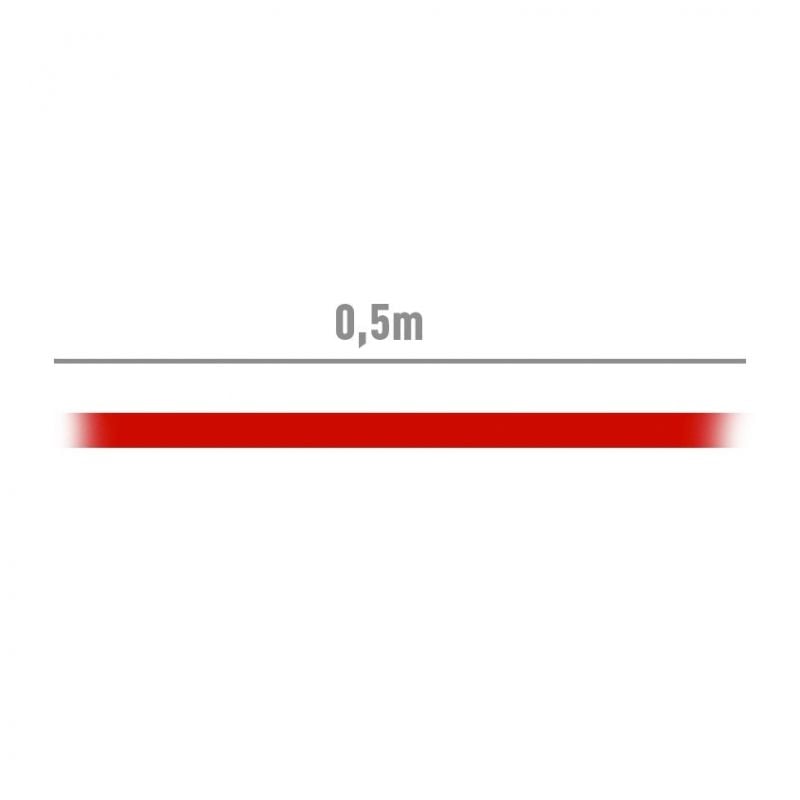 Cabo SATA Aisens A130-0156 / SATA Fêmea - SATA Fêmea / Até 0,1w / 768mbps / 50cm / Vermelho