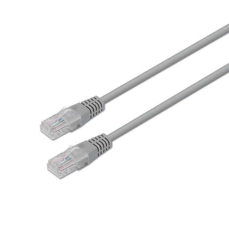 Cabo de Rede RJ45 UTP Aisens A133-0183 Cat.5e / 10m / Cinzento