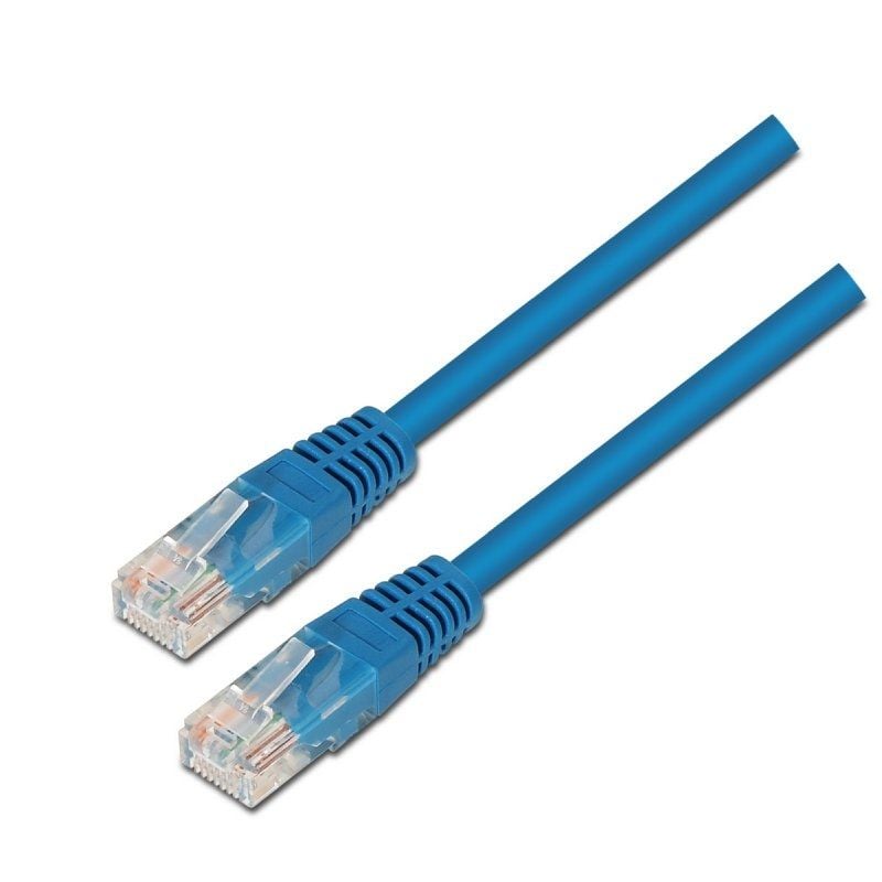Cabo de Rede RJ45 UTP Aisens A133-0190 Cat.5e / 50cm / Azul