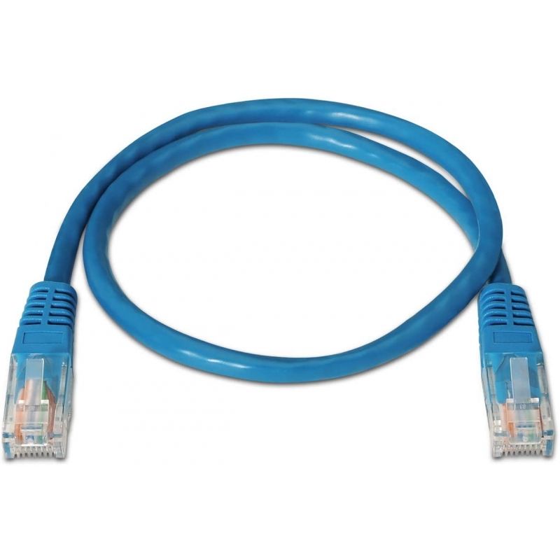 Cabo de Rede RJ45 UTP Aisens A133-0190 Cat.5e / 50cm / Azul