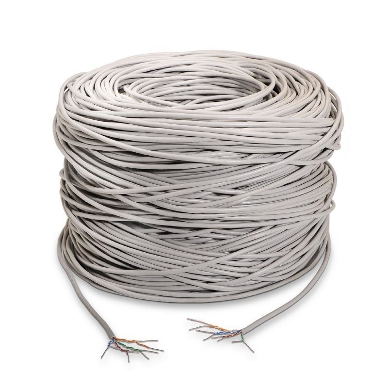 Aisens A133-0209 Bobina de Cabo Cat.5e UTP RJ45 / 305m / Cinzento