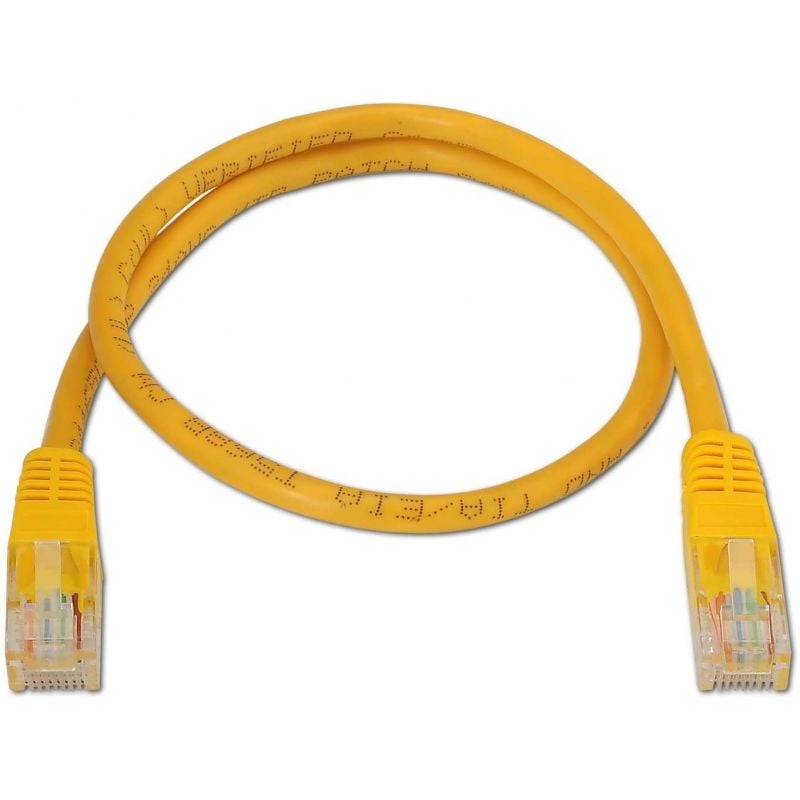 Cabo de Rede RJ45 UTP Aisens A135-0256 Cat.6 / 3m / Amarelo