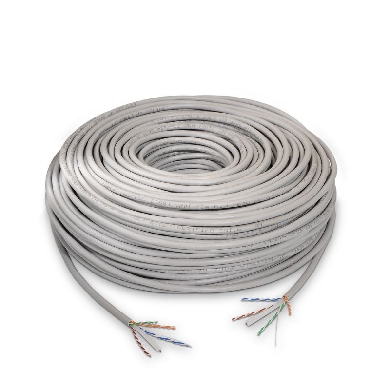 Aisens A135-0262 Bobina de Cabo Cat.6 UTP RJ45 / 305m / Cinzento