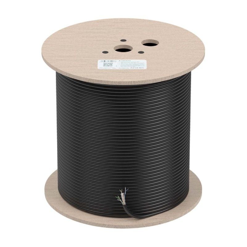 Aisens A135-0751 Cat.6 / 305m / À Prova de Água / Preto / Exterior RJ45 UTP AWG23 Bobina de Cabo
