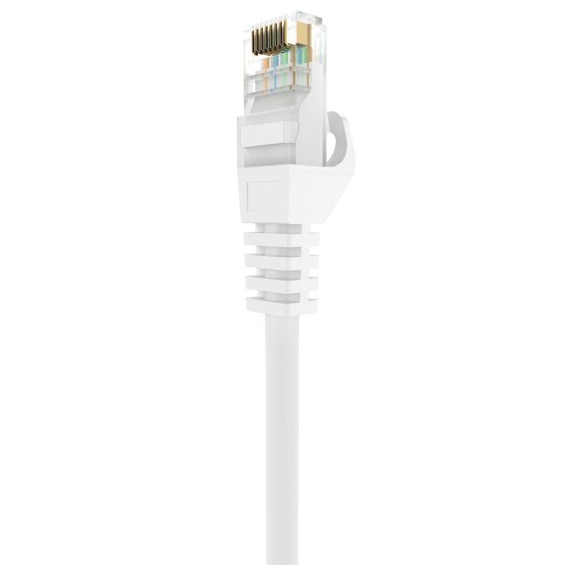 Cabo de Rede RJ45 AWG24 UTP Cabo de Rede Aisens A145-0591 Cat.6a / LSZH / 25cm / Branco