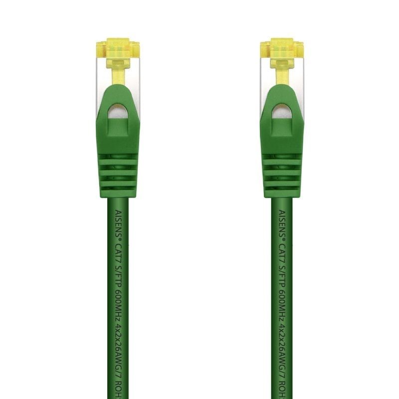 Aisens A146-0481 Cat.7 / 50cm / Verde Cabo de Rede RJ45 SFTP Aisens A146-0481 Cat.7 / 50cm / Verde
