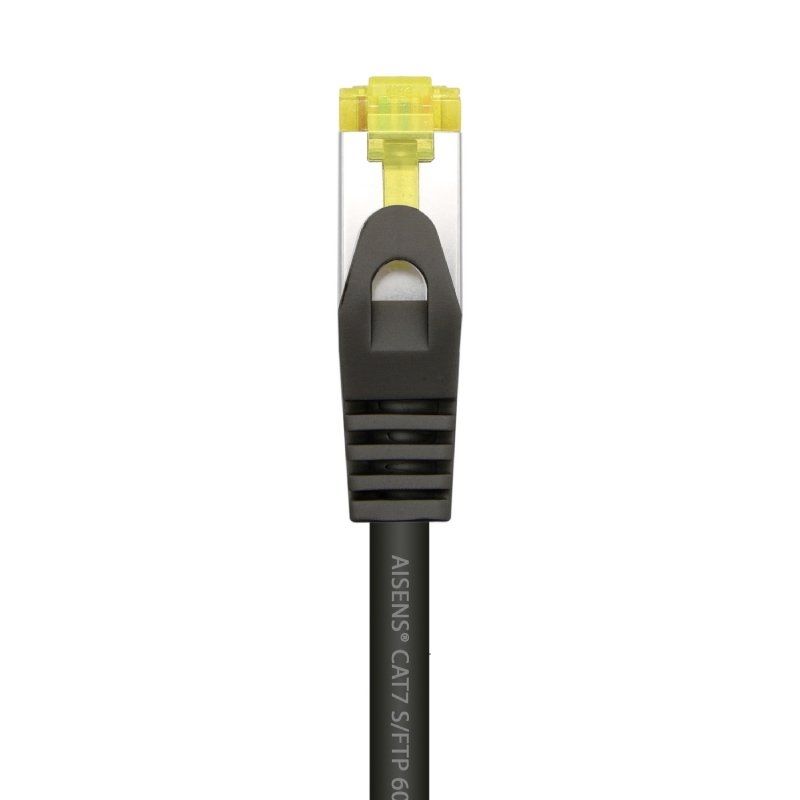 Cabo de Rede RJ45 SFTP Aisens A146-0486 Cat.7 / 1m / Preto