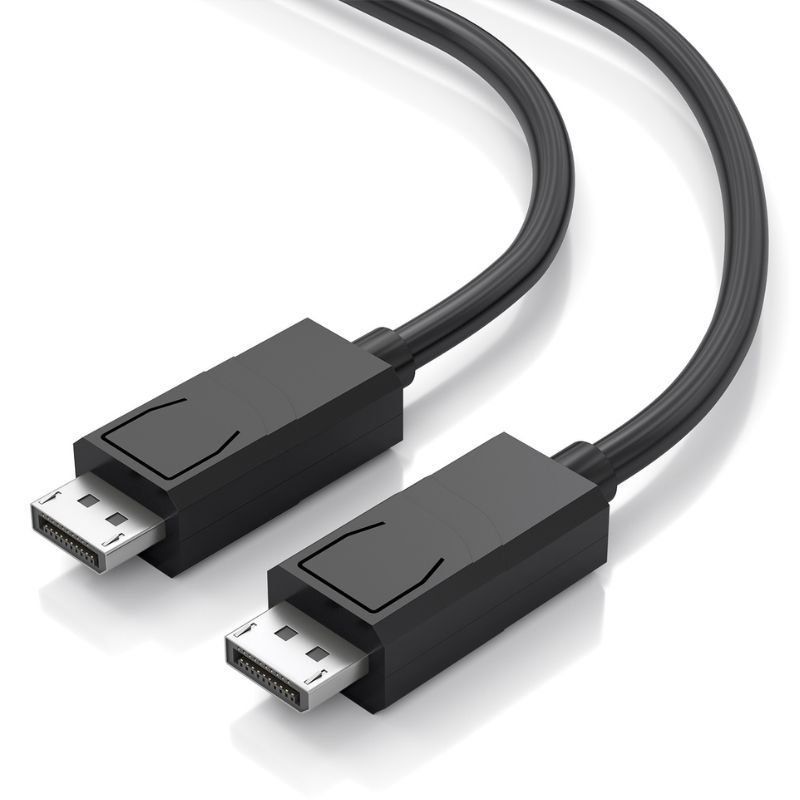 Cabo Displayport 1.4 CCS 8K Aisens A149-1017 / Displayport Macho - Displayport Macho / 1 M / Preto