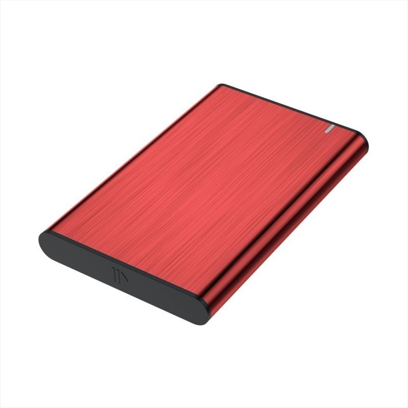 Aisens Ase-2525red Caixa para Unidade de Disco Rígido Externa de 2,5" / USB 3.1 / sem Parafusos