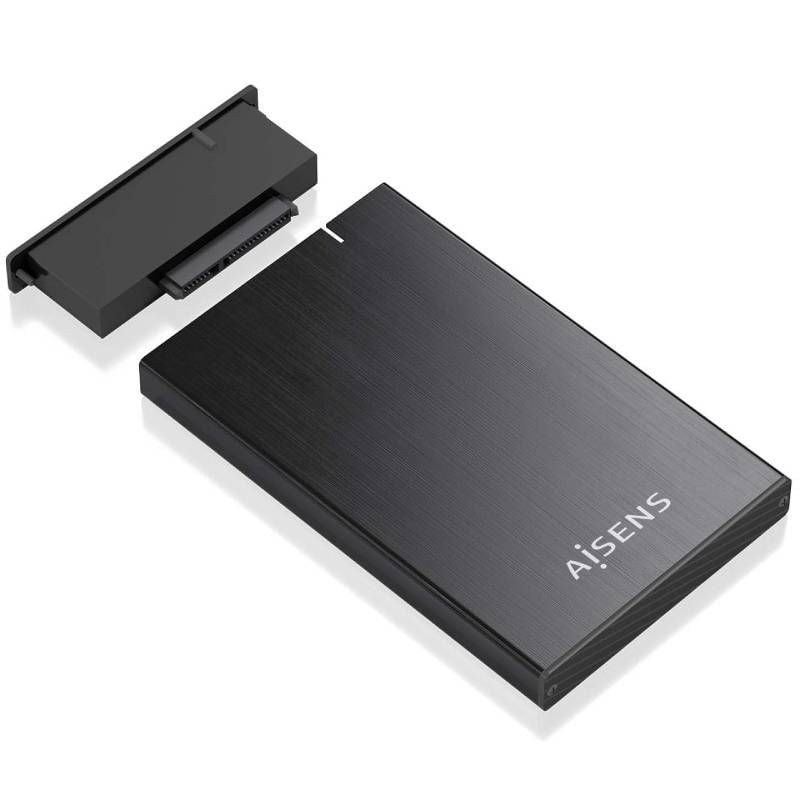 Aisens Ase-2527b Caixa para Unidade de Disco Rígido Externa de 2,5" / USB 3.1