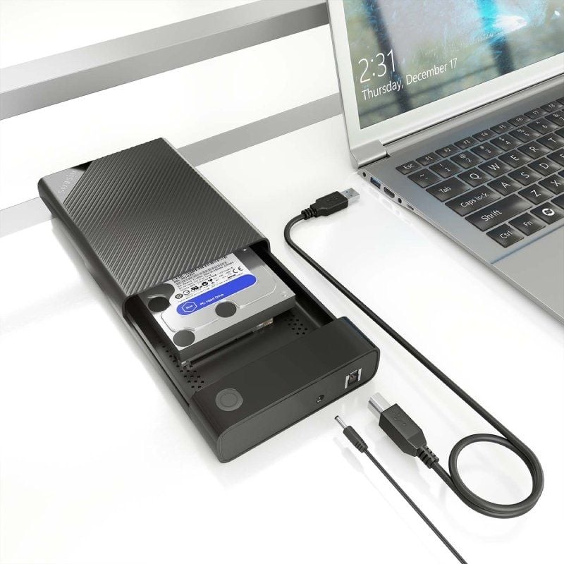 Aisens Ase-3529b / USB 3.1 / Caixa para Unidade de Disco Rígido Externa de 2,5" sem Parafusos