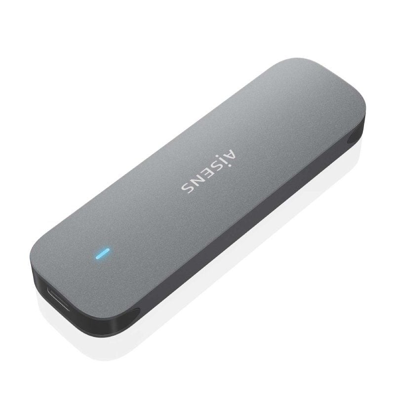 Aisens Asm2-006gry Caixa Externa para SSD M.2 SATA Asm2-006gry / USB 3.1 / sem Parafusos