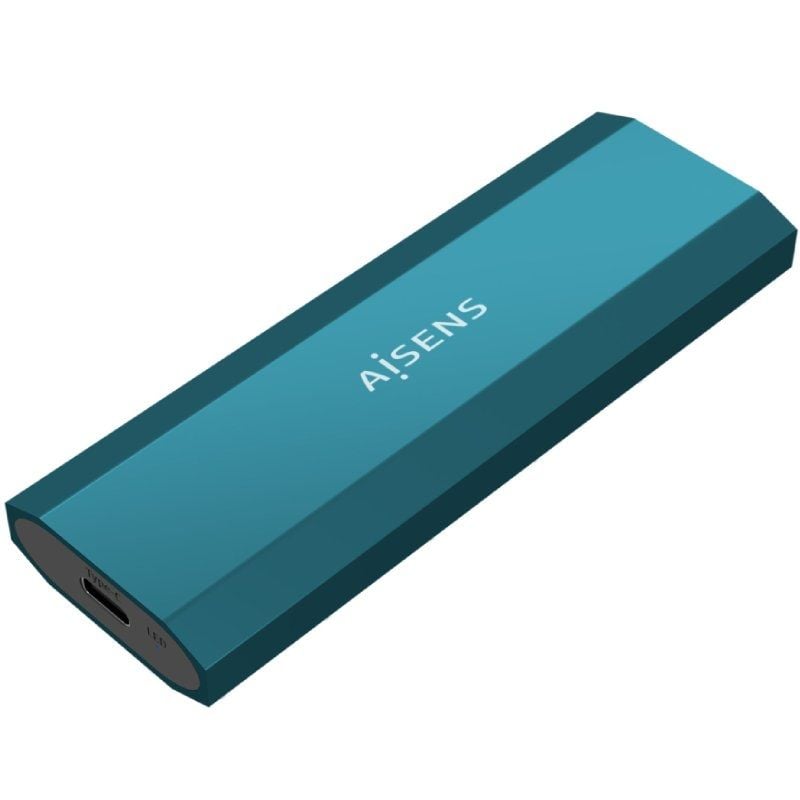 Aisens Asm2-019blu M.2 SATA / NVME Caixa Externa para SSD Asm2-019blu / USB 3.1 / sem Parafusos