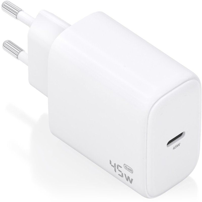 Carregador de Parede Aisens A110-0969 Gan A110-0969 / 1xusb Type-c / 45W / Branco