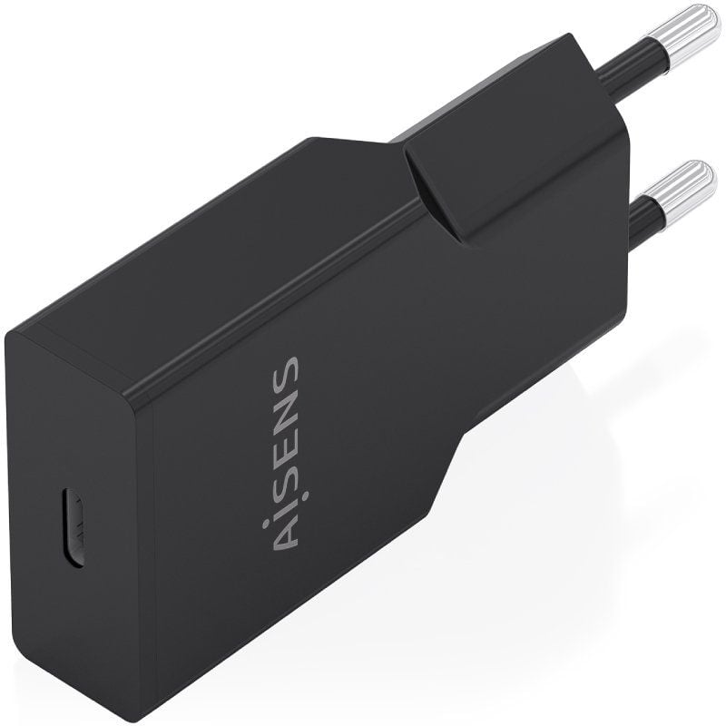 Carregador de Parede Aisens A110-1004 Gan / 1xusb Type-c / 30W / Preto