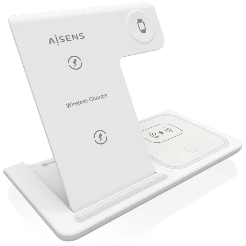 Base de Carregamento sem Fios Aisens Asch-15w3wc044-w / 15W