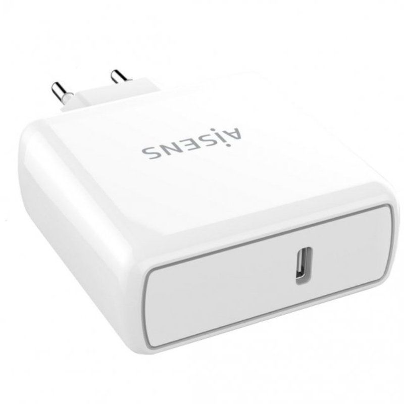 Carregador de Parede Aisens Asch-1pd60-w / 1xusb Type-c / 60W