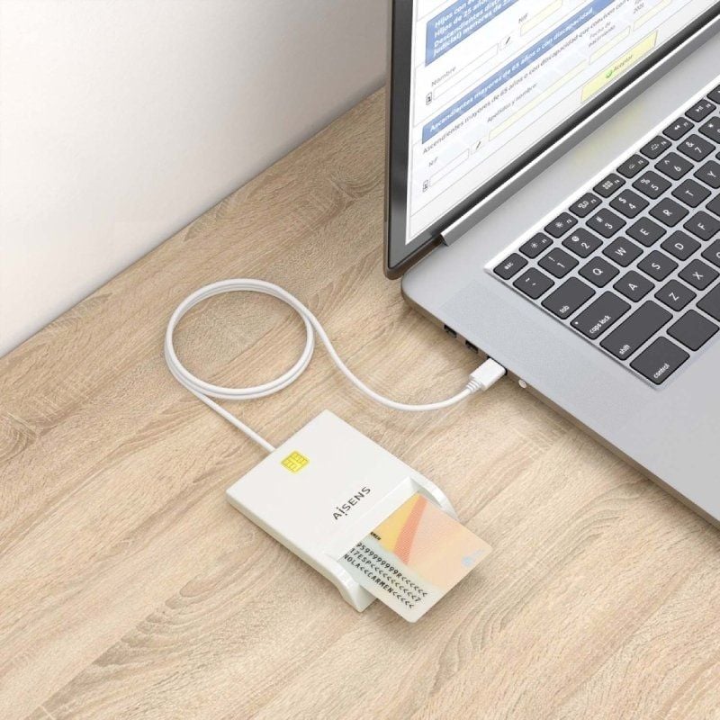 Aisens Ascr-sn07-w / USB 2.0 / Branco
