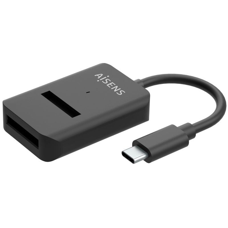 Base de Ligação USB Tipo C para SSD M2 SATA / NVME Aisens Asuc-m2d011-bk / Preto