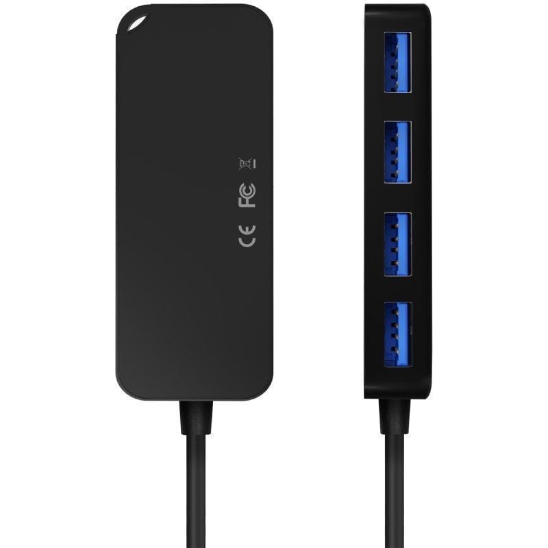 Concentrador USB Tipo C Aisens A109-0715 / 4xusb