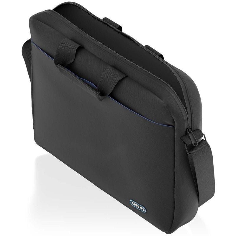 Mala para Computador Portátil Aisens Asbg-bc024-bk para Computadores Portáteis Até 15,6" / Preto