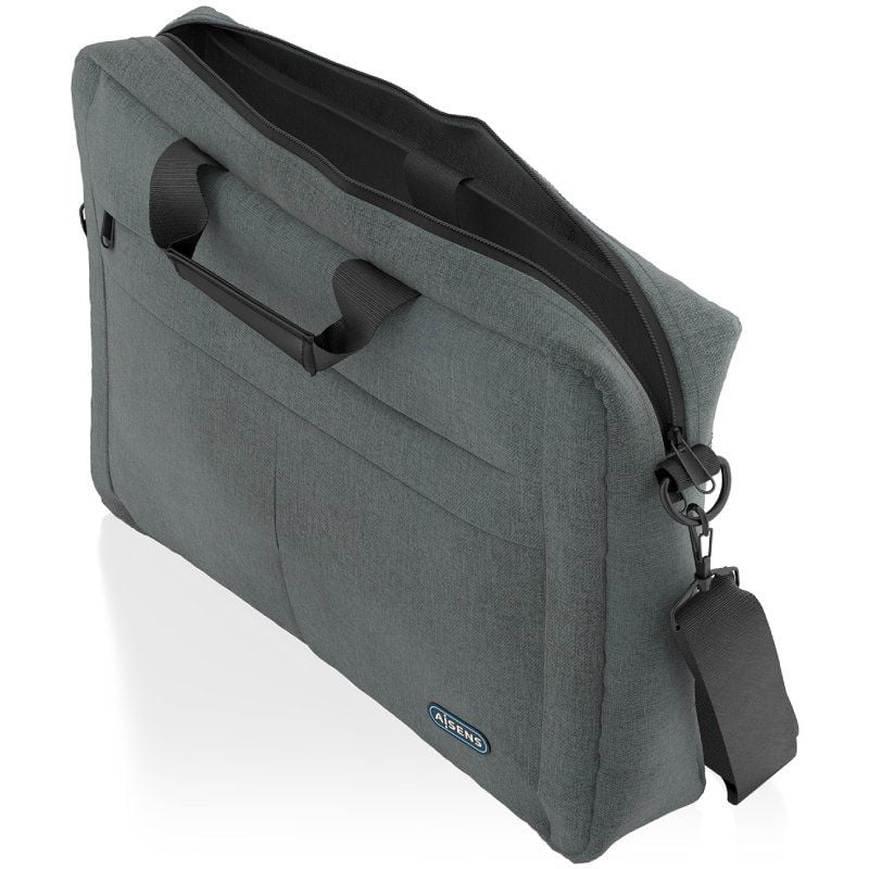 Mala para Portátil Aisens Asbg-bc025-gr para Portáteis Até 15,6" / Cinzento