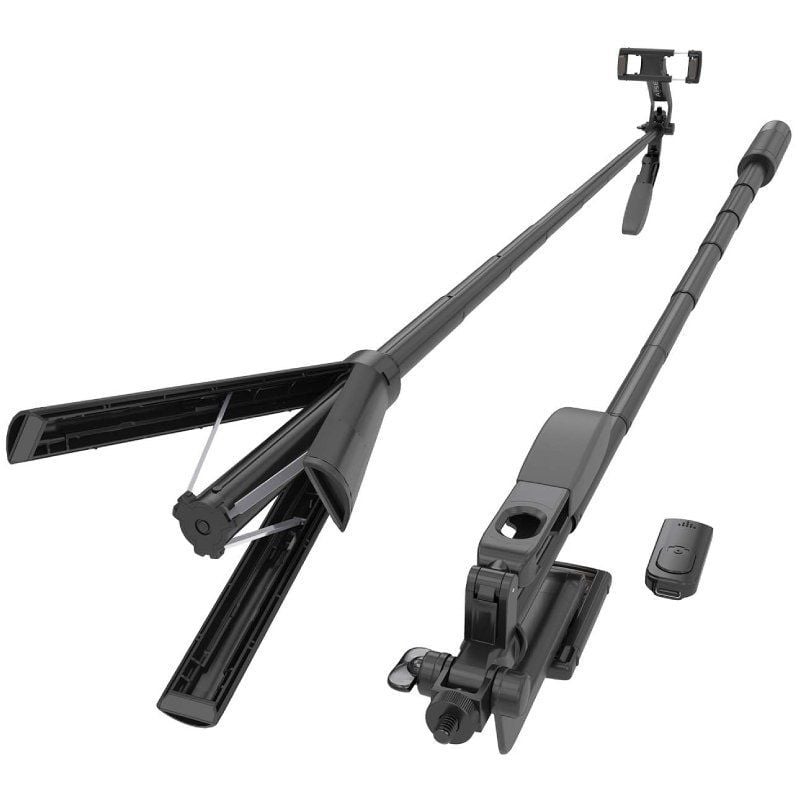 Selfie Stick + Tripé Aisens Ss01st-299 / Preto
