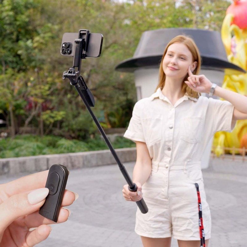 Selfie Stick + Tripé Aisens Ss01st-299 / Preto