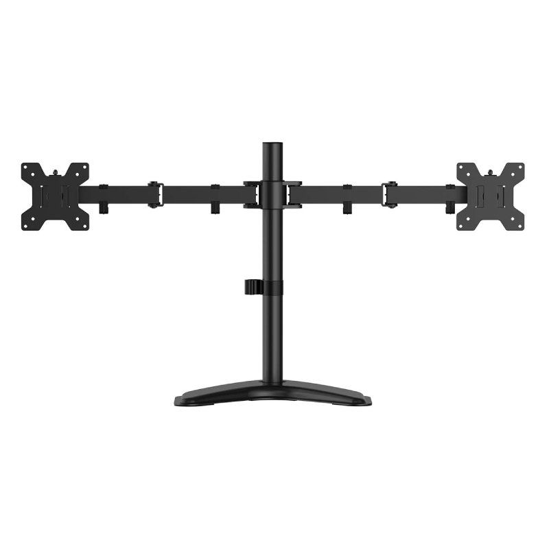 Suporte de Secretária para 2 Monitores Aisens Dt32tsr-285 / Giratório / Inclinado / Até 10kg