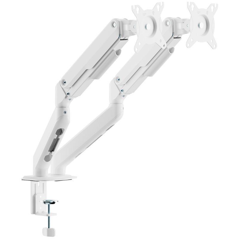Suporte de Mesa com Contrapeso para 2 Monitores Aisens Dt32tsr-439 / Giratório / Inclinável / Até 9…