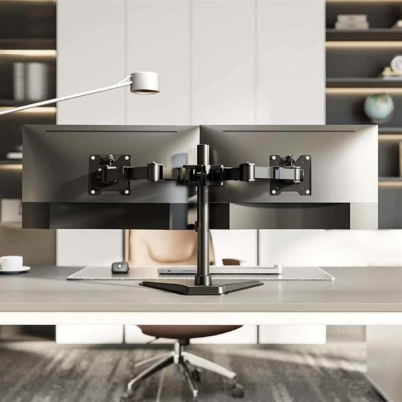 Suporte de Secretária para 2 Monitores Aisens Dt35tsr-361 / Até 20kg