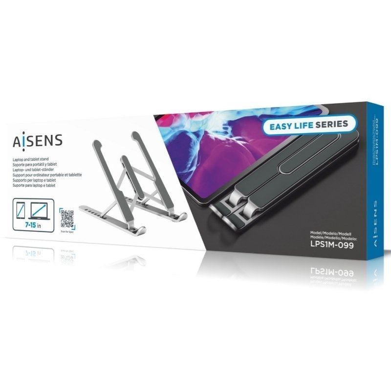 Aisens Lps1m-099 Suporte para Portátil / Tablet para Portáteis / Tablets Até 15".