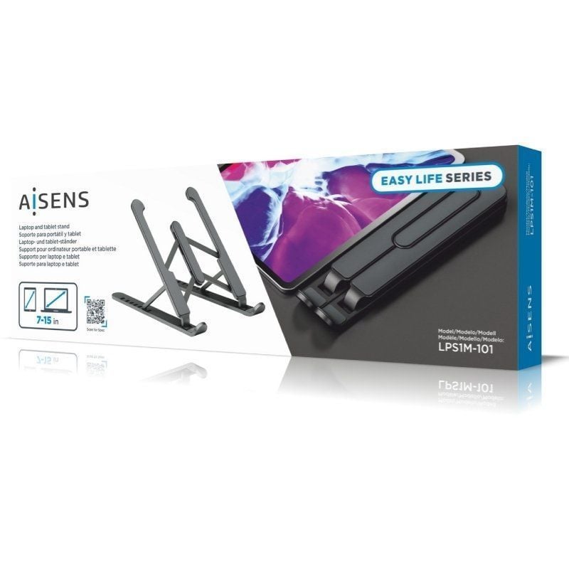 Aisens Lps1m-101 Suporte para Portátil / Tablet para Computador Portátil / Tablet Até 15".