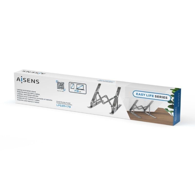 Aisens Lps3m-179 Suporte para Portátil / Tablet para Computador Portátil / Tablet Até 15".