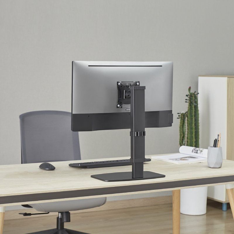 Suporte de Mesa para Monitor Aisens Dt32tsr-115 / Giratório / Inclinado / Até 8kg