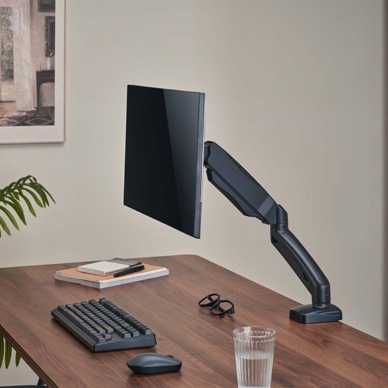 Aisens Dt32tsr-219 Suporte de Mesa com Contrapeso para Monitor e TV / Giratório / Inclinado / Até 9…