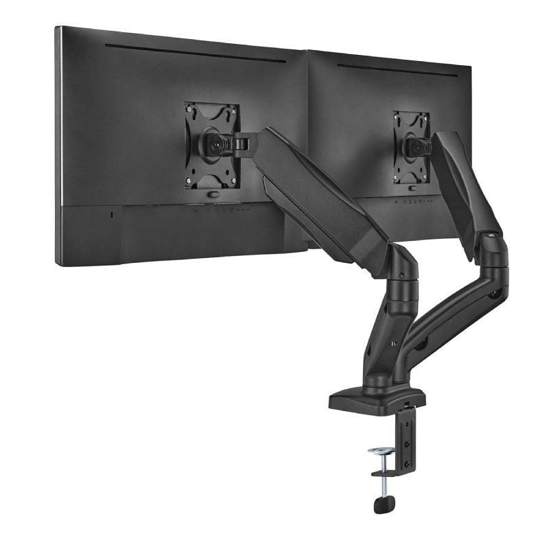 Suporte de Mesa com Contrapeso para 2 Monitores Ou Televisores Aisens Dt32tsr-221 / Giratório / Inc…