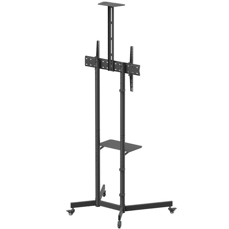 Suporte de Chão Inclinável com Rodízios / Suporte de Câmara Aisens Ft70te-335 para TV 37"-70" / Até…